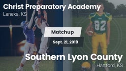 Matchup: Christ Preparatory vs. Southern Lyon County 2019