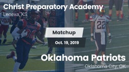 Matchup: Christ Preparatory vs. Oklahoma Patriots 2019