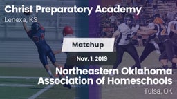 Matchup: Christ Preparatory vs. Northeastern Oklahoma Association of Homeschools 2019