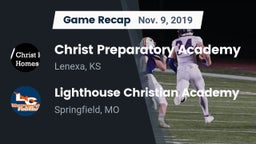 Recap: Christ Preparatory Academy vs. Lighthouse Christian Academy 2019