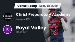 Recap: Christ Preparatory Academy vs. Royal Valley  2020