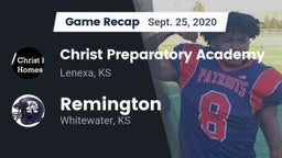 Recap: Christ Preparatory Academy vs. Remington  2020