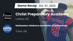 Recap: Christ Preparatory Academy vs. Northeastern Oklahoma Association of Homeschools 2020