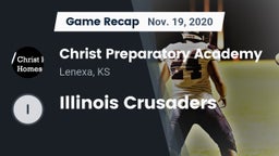 Recap: Christ Preparatory Academy vs. Illinois Crusaders 2020