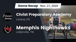 Recap: Christ Preparatory Academy vs. Memphis Nighthawks 2020