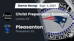 Recap: Christ Preparatory Academy vs. Pleasanton  2021
