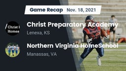 Recap: Christ Preparatory Academy vs. Northern Virginia HomeSchool  2021