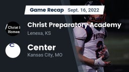 Recap: Christ Preparatory Academy vs. Center  2022