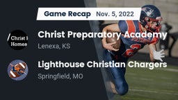 Recap: Christ Preparatory Academy vs. Lighthouse Christian Chargers 2022