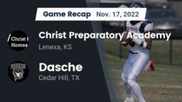 Recap: Christ Preparatory Academy vs. Dasche 2022