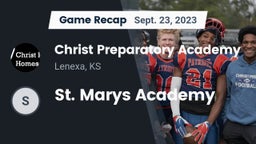 Recap: Christ Preparatory Academy vs. St. Marys Academy 2023