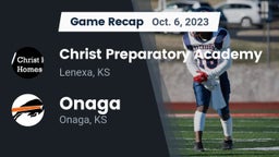 Recap: Christ Preparatory Academy vs. Onaga  2023