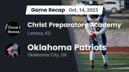 Recap: Christ Preparatory Academy vs. Oklahoma Patriots 2023