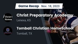 Recap: Christ Preparatory Academy vs. Tomball Christian HomeSchool  2023