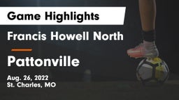 Francis Howell North  vs Pattonville  Game Highlights - Aug. 26, 2022