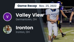 Recap: Valley View  vs. Ironton  2022