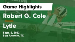 Robert G. Cole  vs Lytle  Game Highlights - Sept. 6, 2022