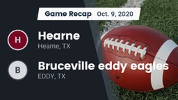 Recap: Hearne  vs. Bruceville eddy eagles 2020