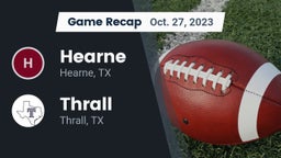 Recap: Hearne  vs. Thrall  2023