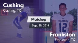 Matchup: Cushing  vs. Frankston  2016