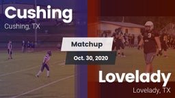 Matchup: Cushing  vs. Lovelady  2020