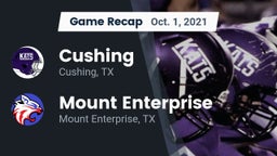 Recap: Cushing  vs. Mount Enterprise  2021