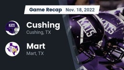 Recap: Cushing  vs. Mart  2022