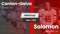 Matchup: Canton-Galva High Sc vs. Solomon  2017