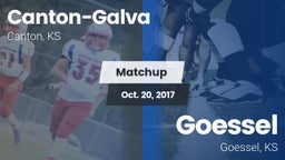 Matchup: Canton-Galva High Sc vs. Goessel  2017