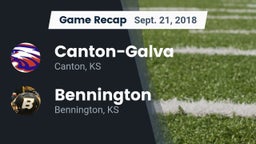 Recap: Canton-Galva  vs. Bennington  2018