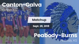 Matchup: Canton-Galva High Sc vs. Peabody-Burns  2018
