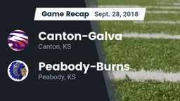 Recap: Canton-Galva  vs. Peabody-Burns  2018