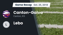 Recap: Canton-Galva  vs. Lebo  2018