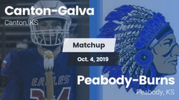 Matchup: Canton-Galva High Sc vs. Peabody-Burns  2019