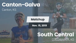 Matchup: Canton-Galva High Sc vs. South Central  2019