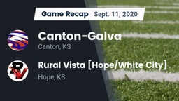 Recap: Canton-Galva  vs. Rural Vista [Hope/White City]  2020