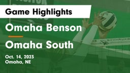 Omaha Benson  vs Omaha South Game Highlights - Oct. 14, 2023