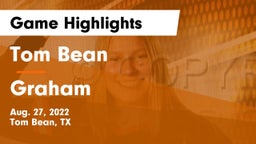 Tom Bean  vs Graham  Game Highlights - Aug. 27, 2022