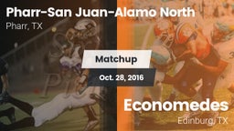 Matchup: PSJA North vs. Economedes  2016