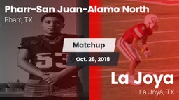 Matchup: PSJA North vs. La Joya  2018