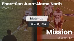 Matchup: PSJA North vs. Mission  2020