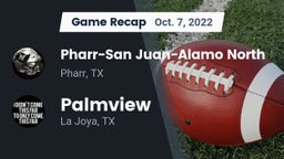 Recap: Pharr-San Juan-Alamo North  vs. Palmview  2022