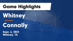 Whitney  vs Connally  Game Highlights - Sept. 6, 2022
