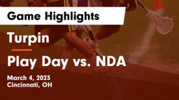 Turpin  vs Play Day vs. NDA Game Highlights - March 4, 2023