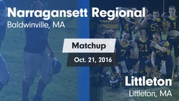 Matchup: Narragansett vs. Littleton  2016