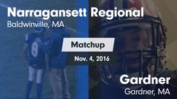 Matchup: Narragansett vs. Gardner  2016