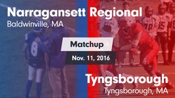 Matchup: Narragansett vs. Tyngsborough  2016