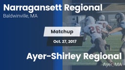 Matchup: Narragansett vs. Ayer-Shirley Regional  2017