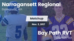 Matchup: Narragansett vs. Bay Path RVT  2017