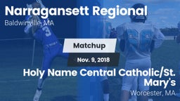 Matchup: Narragansett vs. Holy Name Central Catholic/St. Mary's  2018